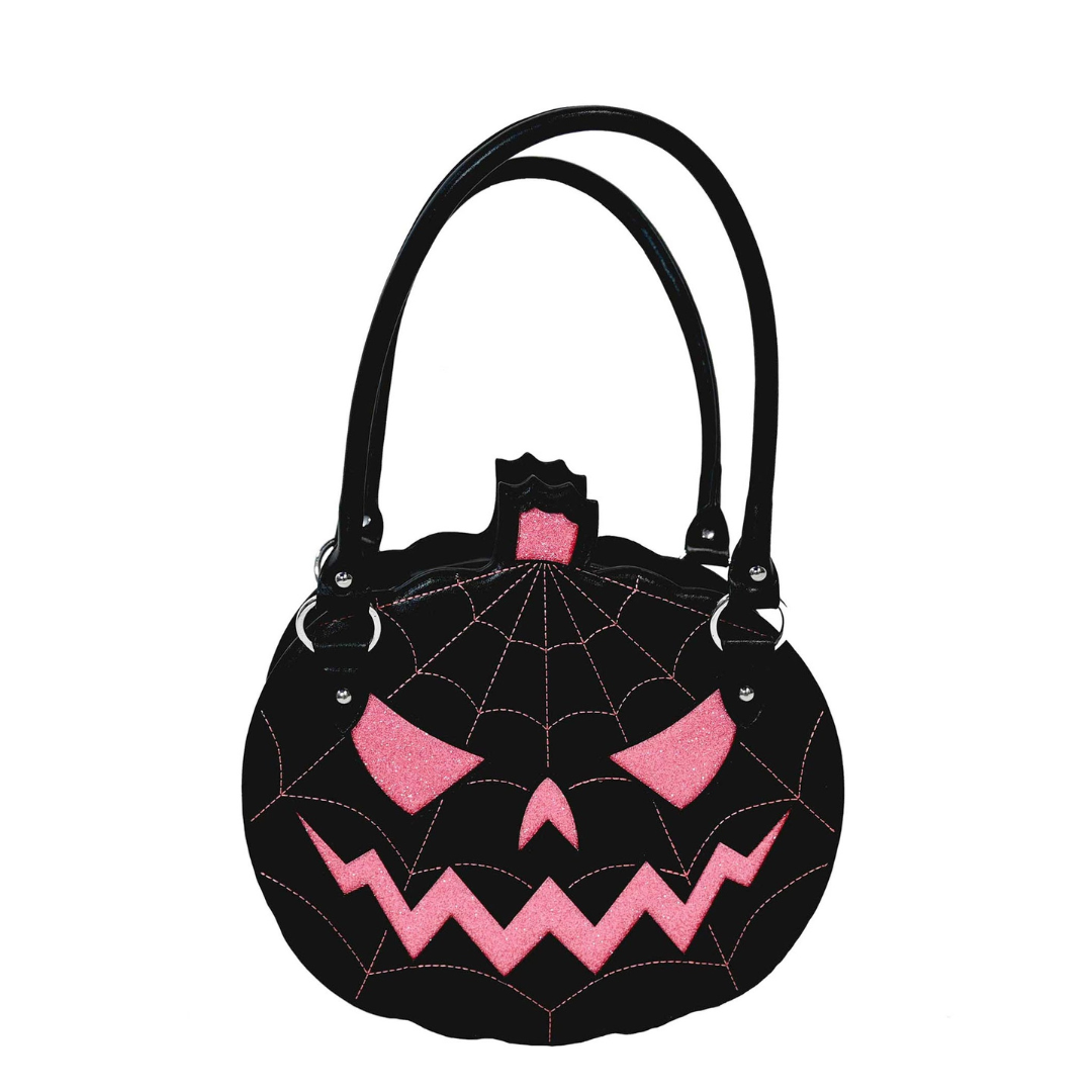 Halloween pumpkin purse sale