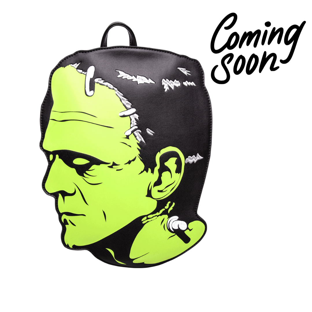 Frankenstein s monster head backpack coven